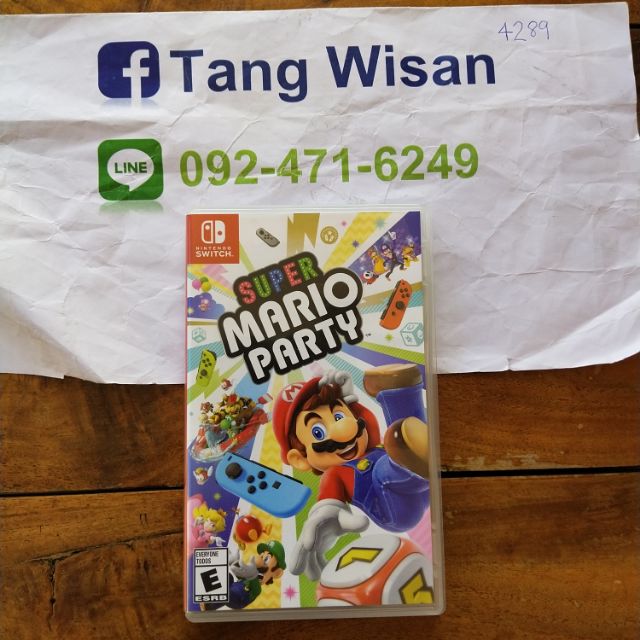 Super Mario Party nintendo switch mario party