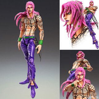 jojo  s bizarre adventure:ชิ้นส่วนโมเดลตุ๊กตาของเล่นสําหรับเด็ก 5 - สีทอง