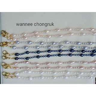 สร้อยคล้องเมสมุกแท้ทรงหยดน้ำ