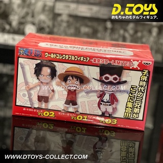 พร้อมส่ง WCF One Piece Tokyo Tower Limited 200 ASL Ace Sabo Luffy