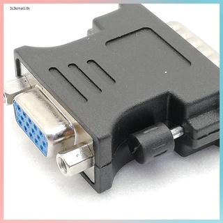 ✨ส่วนลดใหญ่✨1 To 1 DMS-59 DMS59 59Pin DVI Male To 1-Port VGA Female Video Y Splitter