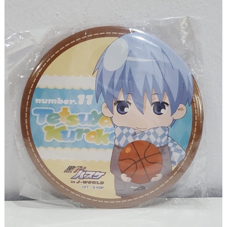 [ลิขสิทธิ์แท้] เข็มกลัด Kuroko ขนาดใหญ่ ตั้งได้ (คุโรโกะ)