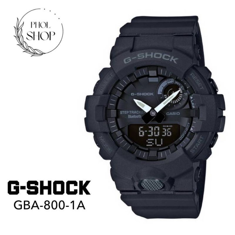 นาฬิกาข้อมือผู้ชาย นาฬิกาข้อมือผู้หญิง นาฬิกา CASIO G-SHOCK GBA-800 รับประกัน 1 ปี