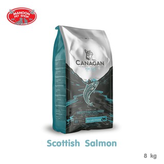 [MANOON] CANAGAN Cat Food Scottish Salmon Flavor คานาแกน สคอททิช อาหารแมว รสแซลมอน 8Kg