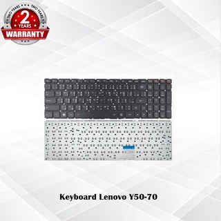 Keyboard Lenovo Y50-70 / คีย์บอร์ด เลโนโว่ รุ่น Y5-080,Y50-80,U530,U530P / TH-ENG *ประกัน 2 ปี*