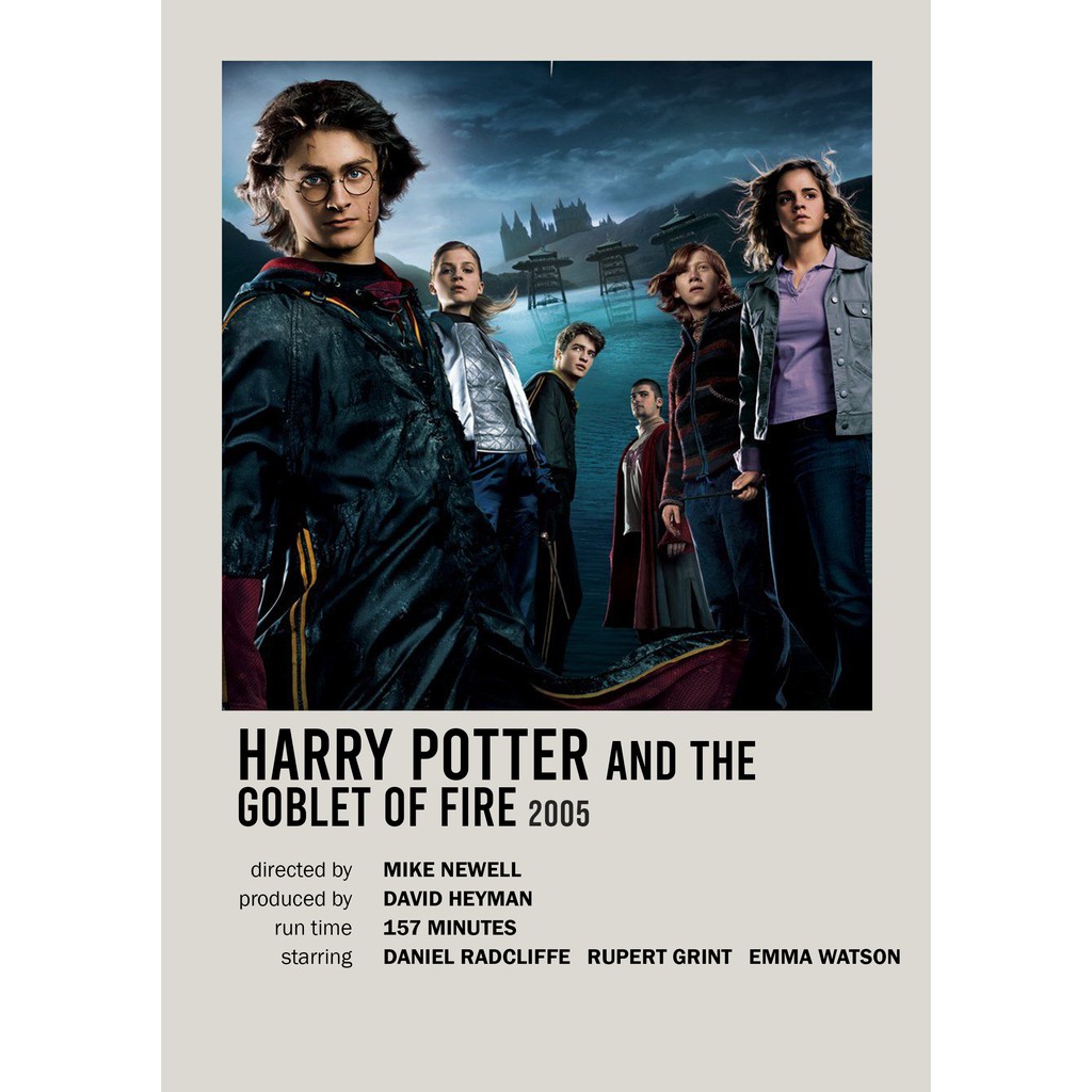 โปสเตอร์ภาพยนตร์ Harry Potter และ Goblet of Fire