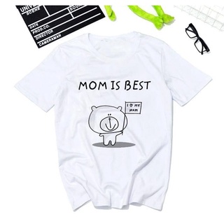 เสื้อวันแม่ เสื้อยืดวันแม่ The Moms day ใส่สบาย สีสันสดใส ใส่สบาย ไม่ยืดไม่ย้วย