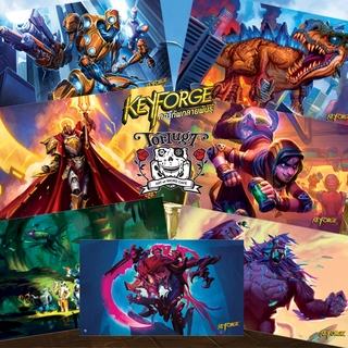 Playmat Keyforge ภาค4 Mass Mutation เพลแมท คีย์ฟอร์จ ใหม่ล่าสุด ขายที่นี่ที่เดียว TCG card game แผ่นรองเล่น การ์ดเกมส์