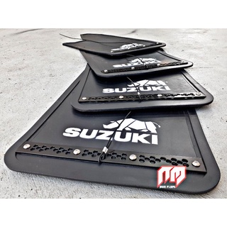 บังโคลนรถยนต์ Suzuki Mud flaps Black Plate.