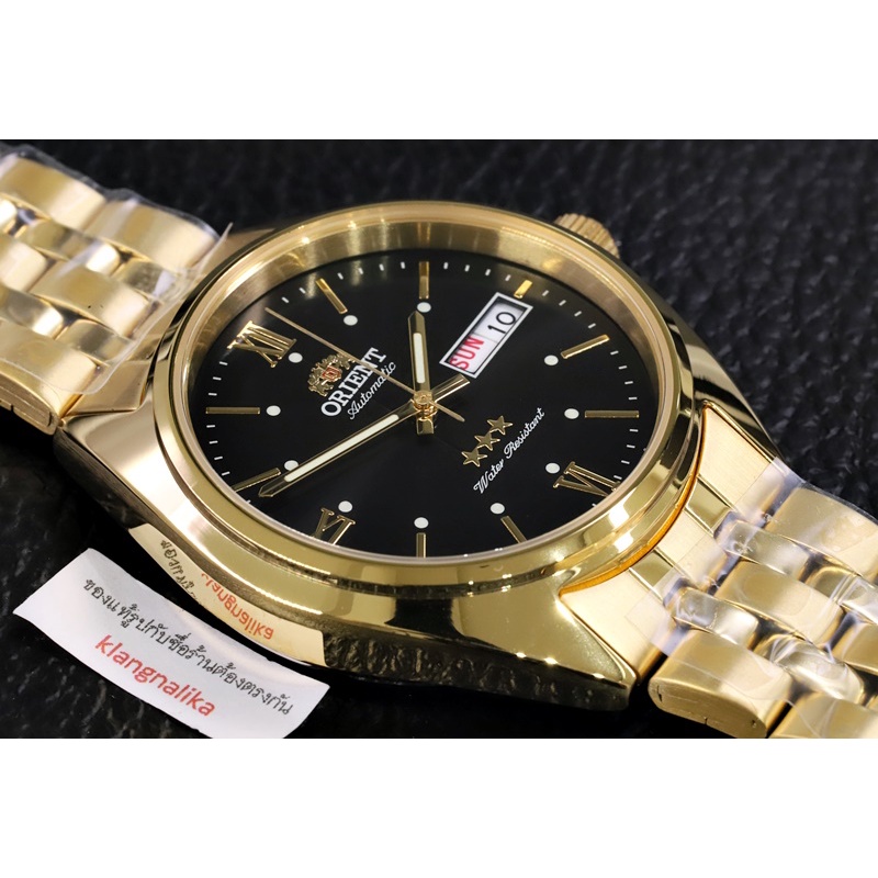 (แถมกล่องแบบพกพา) นาฬิกา Orient Three Star Automatic รุ่น AB0E11B  (ใหม่แท้ประกันศูนย์ไทย)