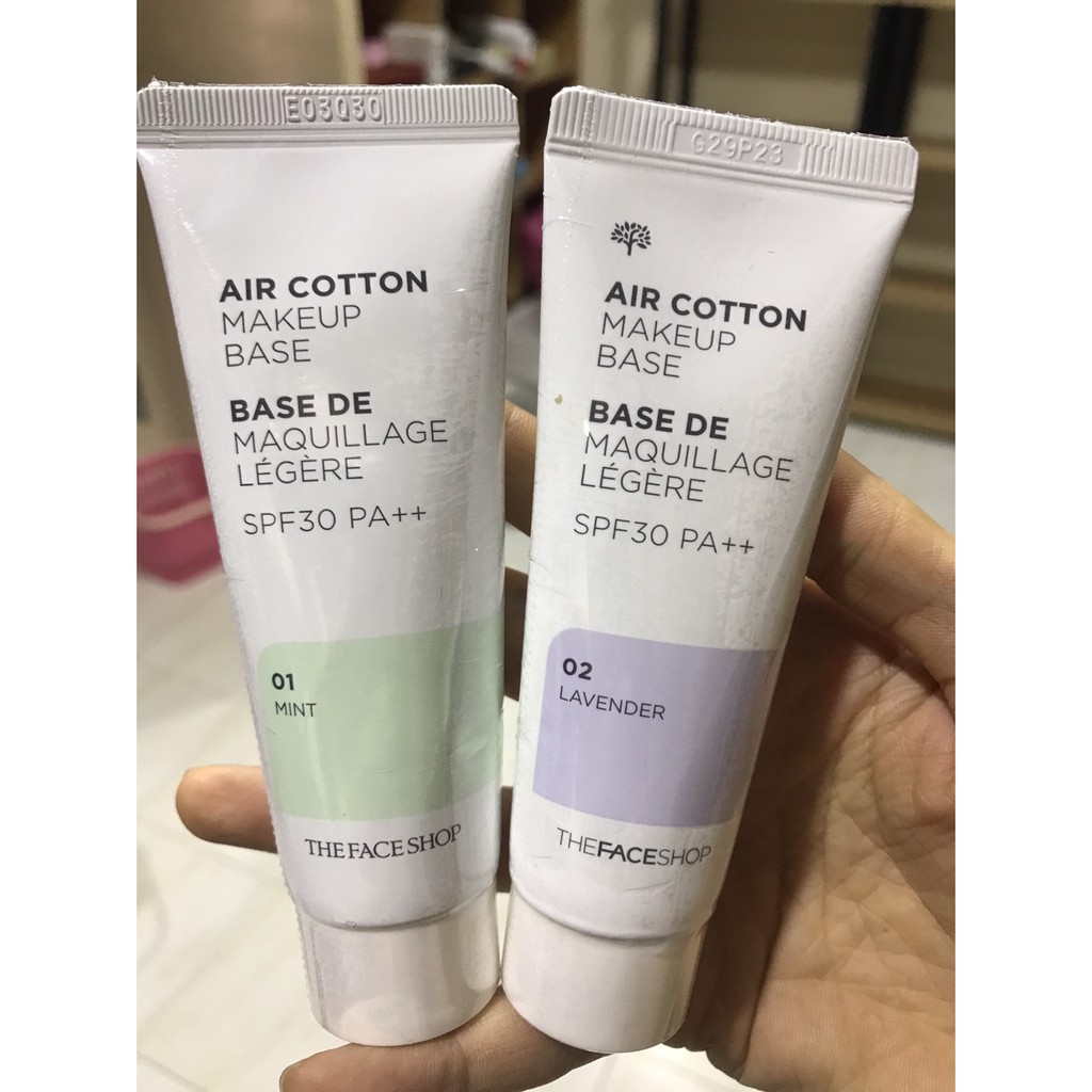 The Face Air Cotton Makeup Base Review Saubhaya Makeup