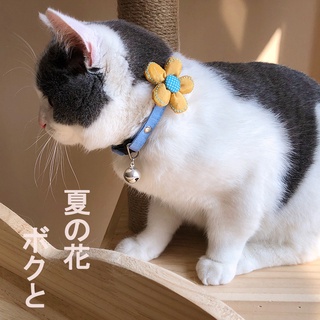 SAkC แมวระฆังคอลูกแมวน่ารักเมฆสร้อยคอญี่ปุ่นและลมคอสุนัขคอแหวนอุปกรณ์เสริมเครื่องประดับขนาดเล็กที่ชัดเจน