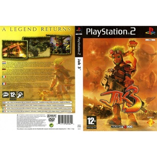 แผ่นเกมส์ PS2 Jak 3   คุณภาพ ส่งไว (DVD)