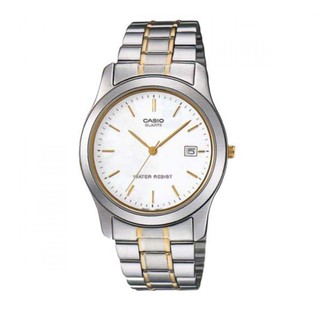 ﻿Casio นาฬิกาข้อมือผู้ชาย สีเงิน สายแสตนเลส รุ่น Gent Quartz MTP-1141G-9ADF