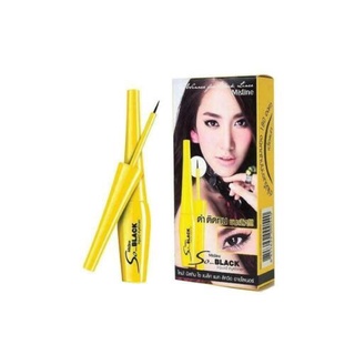 Mistine Eyeliner So Black matte liquid liner 4g. มิสทิน โซ แบล็ค แมท ลิควิด อายไลเนอร์