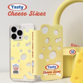 Preorder - Wakcas Cheese Slices Iphone Case เคสไอโฟนแบบประกบ รูปชีส