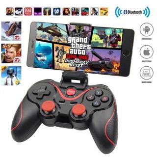 จอยเกมส์ JOY Bluetooth GAMEPAD จอยบลูทูธ จอยเกมส์มือถือ แป้นเกมบลูทูธไร้สาย X3 แป้นควบคุมเกมจอยสติ๊กคอนโซลควบคุมเกมแป้นเ