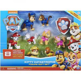 Paw Patrol 8 Figures Gift Set ฟิกเกอร์