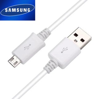 สายชาร์จ Samsung ของแท้ สายเป็นหัว USB MICRO ใช้งานได้กับมือถือทุกรุ่น เช่น A5,A7,J2,J5,J7, S4,S5,S6 J7 Prime J2Prime J7