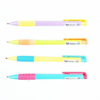 เครื่องเขียน ปากกาลูกลื่น Oniso SEMI GEL PEN 0.5mm 1 ด้าม คละสี หมึกน้ำเงิน