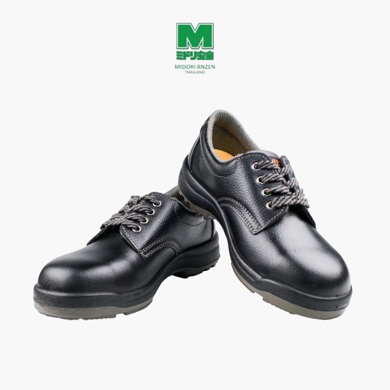 Midori Anzen รองเท้าเซฟตี้หัวเหล็ก รุ่น ACF210 /Midori Anzen Safety Shoe Steel toecap ACF210 [Size27(EUR43)]