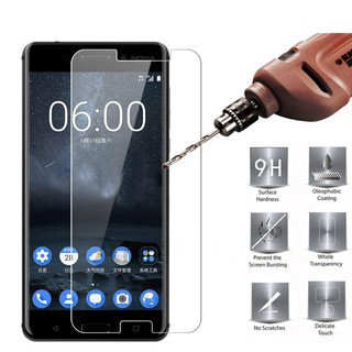 ฟิล์มกระจก นิรภัย โนเกีย 1/ 3 / 5 / 6 ไม่เต็มจอ Tempered Glass Screen For Nokia 1 / 3 / 5 / 6 (5.0") NoFull