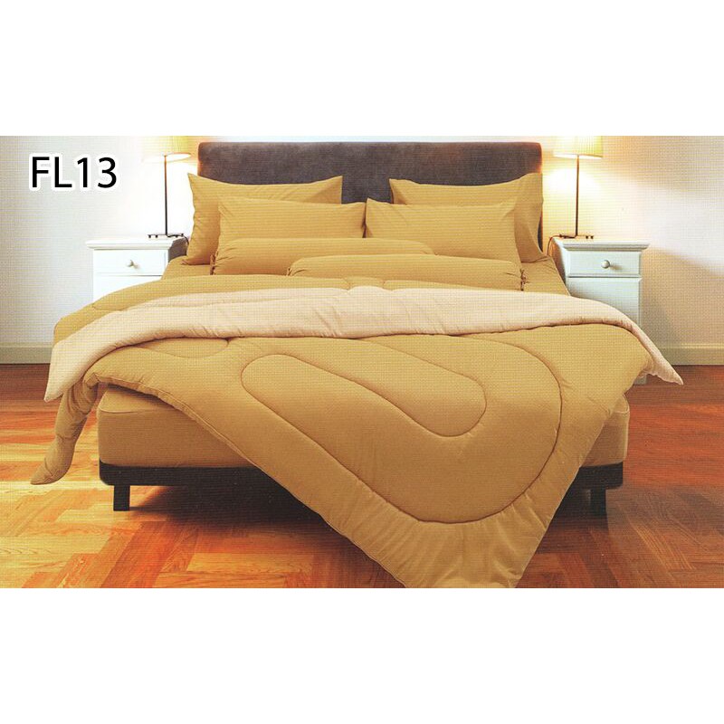 Fair Lady ผ้าปูที่นอน ขนาด 3.5/5/6 ฟุต (ไม่รวมนวม) Fair Lady พิมพ์ลาย FL13