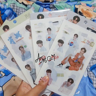 พร้อมส่ง‼Sticker Yibo Xiaozhan สติ๊กเกอร์อี้ป๋อ เซียวจ้าน The Untamed ปรมาจารย์ลัทธิมาร