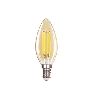 หลอดไฟ หลอดตกแต่ง หลอดวินเทจ LED ขั้ว E14 / E27 มี10แบบ ขนาด 4W สี warm white โชว์ไส้ LED Filament Bulb E14/E27 4W (New)