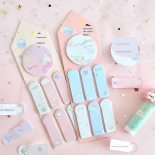 Girl Heart Korea Colored Marker Memo Convenience Sticker Cute Instruction Creative Index Label Student