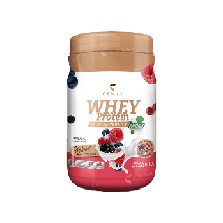 Cenny 100% USA Whey Protein Plus Fiber 400g เซนนี่ เวย์โปรตีนพลัสไฟเบอร์ ขนาด 400 กรัม สร้างกล้ามเนื้อ ลดไขมัน อิ่มนาน