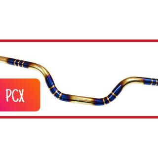 แฮนด์ทรงPCX 2018 สเเตนเลส สีทอง-ไทเท