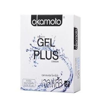 Okamoto Gel Plus แบบ 1 กล่อง