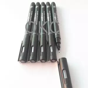 ปากกาหัวเข็มสีดำ ยูนิ PIN หัว 0.3 ( แพ็ค 5 ด้าม )