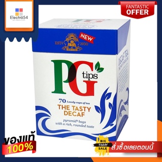 PG Tips 70 Pyramid bags The Tasty Decaf 203g ชา พีจี ไม่มีคาเฟอีน 203กรัม