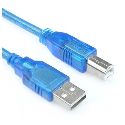 USB 2.0 เครื่องพิมพ์สายสายข้อมูลเครื่องพิมพ์ความเร็วสูงพิมพ์บรรทัดพอร์ตด้านสาย USB 30/50cm