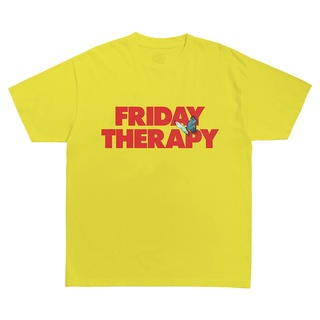 ถูกสุดๆมาใหม่ เสื้อยืดคอกลม ผ้าฝ้าย พิมพ์ลาย Brockhampton FRIDAY THERAPY สไตล์ฮิปฮอป สตรีท เหมาะกับฤดูร้อน สําหรับผู้ชาย