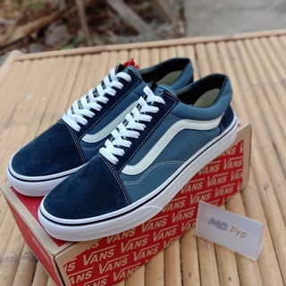 navy old skool vans