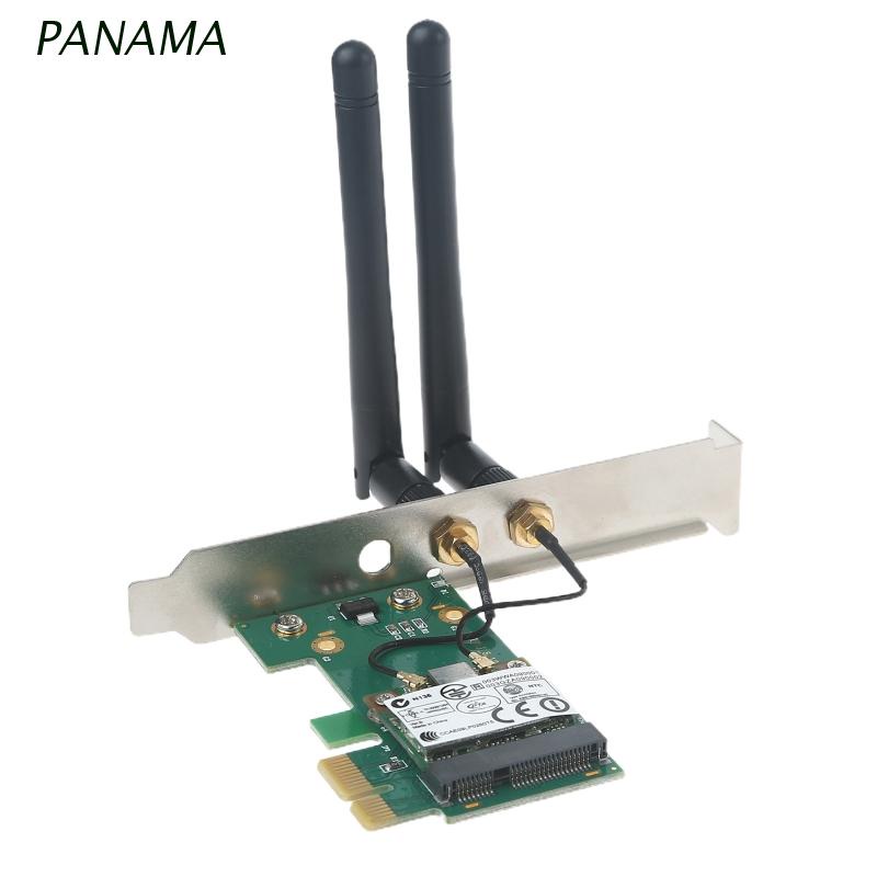 Nama PCIe การ์ดอะแดปเตอร์เครือข่าย WiFi ไร้สาย 3000Mbps 2.4GHz PCI-E สําหรับเมนบอร์ด Intel Amd