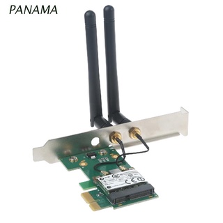 Nama PCIe การ์ดอะแดปเตอร์เครือข่าย WiFi ไร้สาย 3000Mbps 2.4GHz PCI-E สําหรับเมนบอร์ด Intel Amd