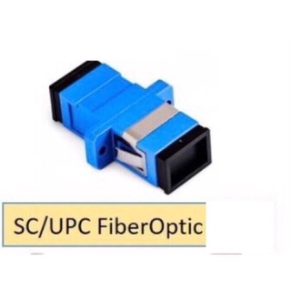 หัวไฟเบอร์ออฟติก SC/UPC MULTI MODE FAST CONNECTORสีฟ้า (สำหรับสายมัลติโหมด)