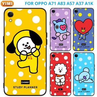 เคสโทรศัพท์มือถือ ลายการ์ตูน Bt 21 สําหรับ OPPO A17 A77s A76 A96 A57 A77 A95 A74 A15S A15 A16 A16K A53 A33 2020 A37