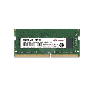 Transcend RAM-Memory DDR4-2666 SO-DIMM 4GB :Premium Grade: รับประกันตลอดอายุการใช้งาน-มีใบกำกับภาษี-TS512MSH64V6H