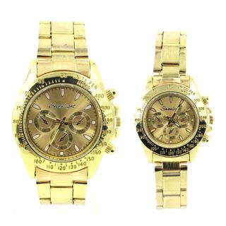 Sevenlight นาฬิกาข้อมือคู่รัก - 9169-8113 (Pure Gold)