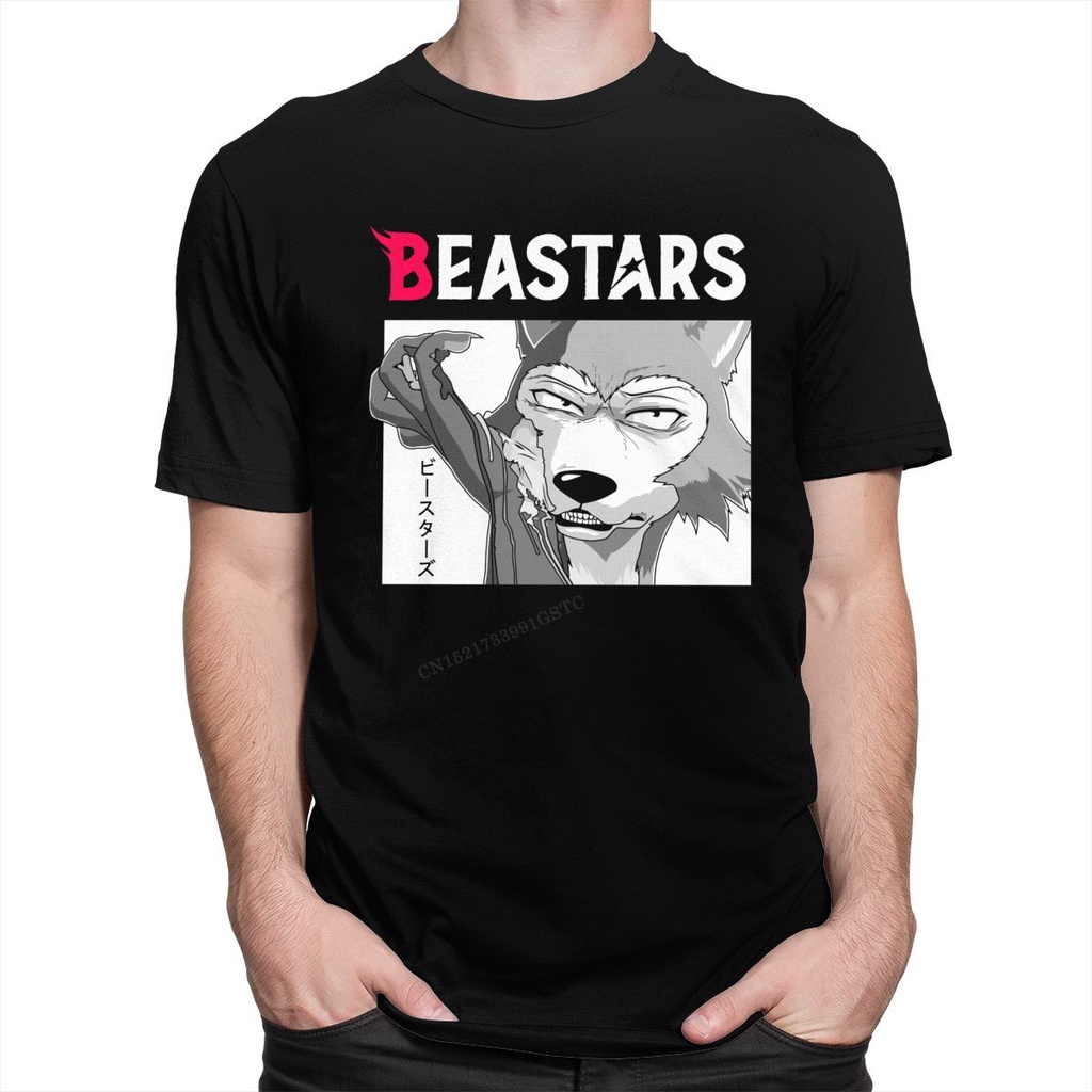 คลาสสิกBeastarsเสื้อยืดผู้ชายสัตว์หมาป่าอะนิเมะFurryมังงะเสื้อยืดVINTAGEพรีเมี่ยมผ้าฝ้ายTee Camisas 