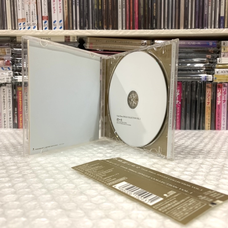 พร อมส ง Cd ซ ด เพลง Utada Hikaru Single Collection Vol 1 แผ น Japan Shopee Thailand