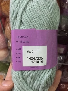 ไหมพรมวีนัสเส้นใหญ่(ม้วนละ40กรัม)