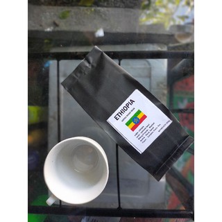 เมล็ดกาแฟคั่ว ETHIOPIA 200g (เอธิโอเปีย)คั่วใหม่ตามออเดอร์ลูกค้าครับ