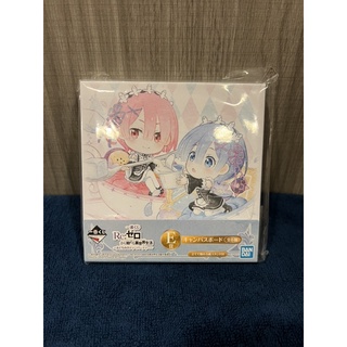 ❌งานแท้❌ เรม แนม Rem &amp; Ram / Ichiban Kuji Mini Canvas Art - Re:Zero Starting Life in Another World