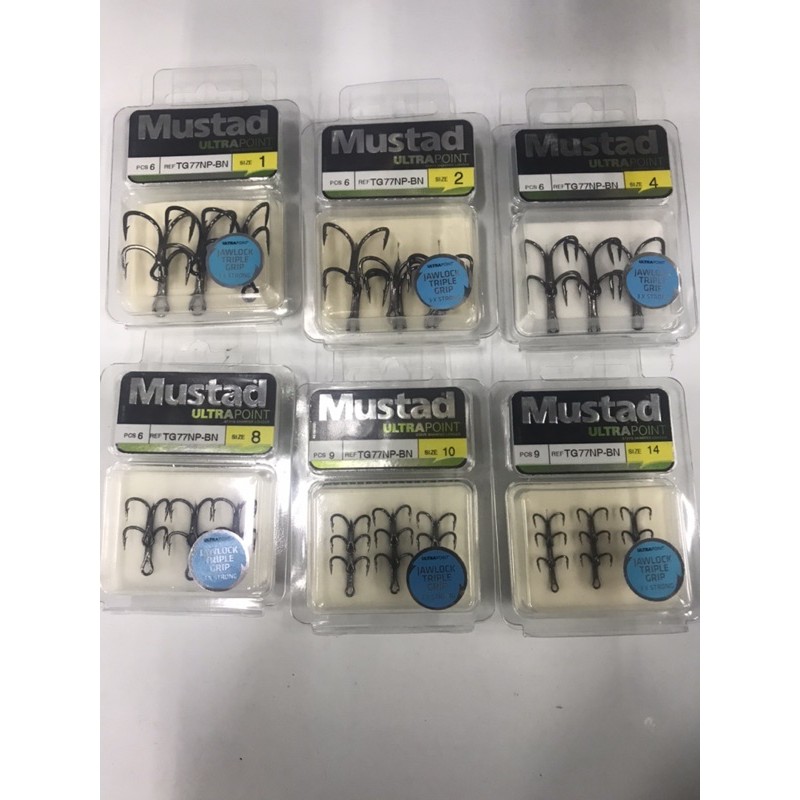 ตะขอสามตะขอ Mustad TG77NPBN